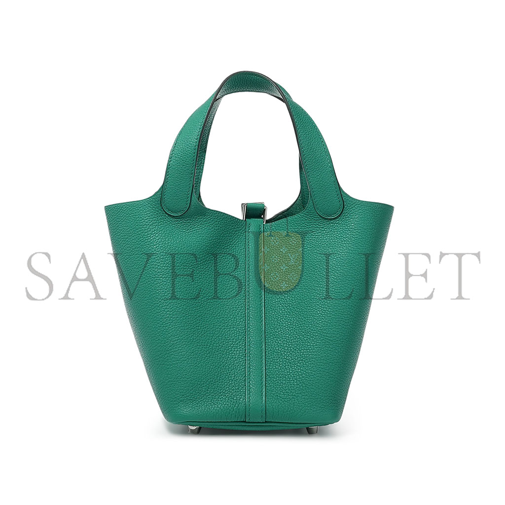 H**mes picotin lock 18 taurillon clemence h056289cku1 (18*18*13cm)